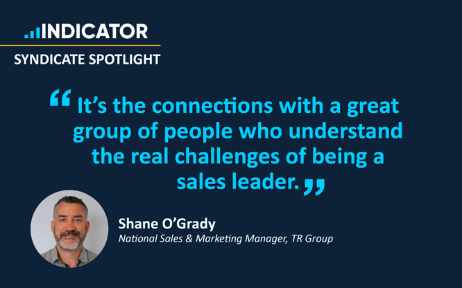 Sales Syndicate Spotlight: Shane O'Grady
