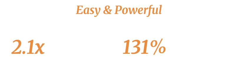 Easy & Powerful 2025 CRM page